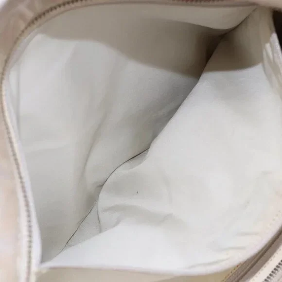 CHANEL New Travel Line Tote Bag Nylon Beige Gold CC Auth mr1594 - Picture 13 of 16